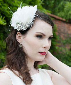 lily bella tiffany vintage feather clip