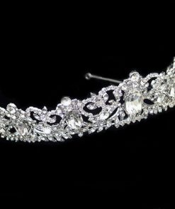 Vintage Crystal Tiara - Christina