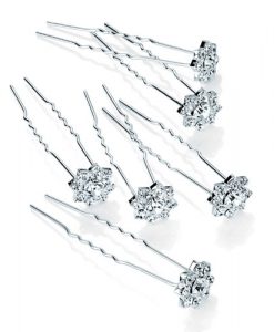 diamante hair pins