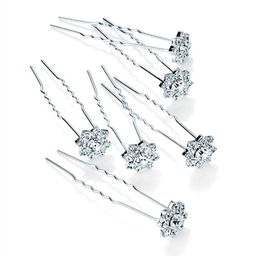 crystal bridal hair pins