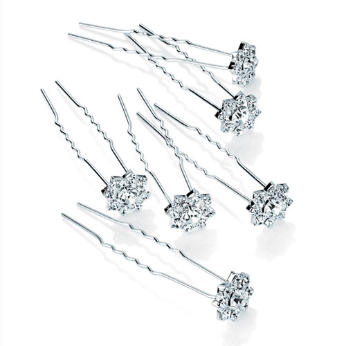 Crystal Bridal Hair Pins Zaphira Bridal