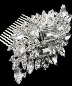 samia crystal wedding comb
