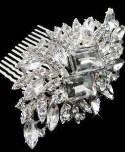 samia crystal wedding comb