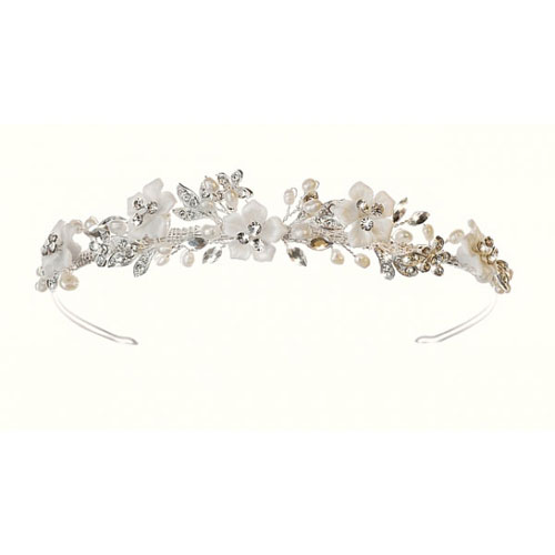 Petal Floral Wedding Tiara