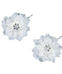 set of two wedding hair pins