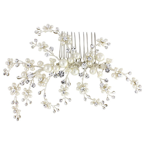 Pearl Wedding Hair Comb