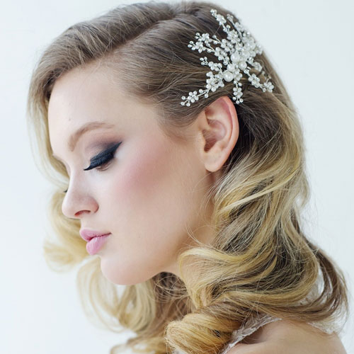 Pearl Wedding Hair Comb