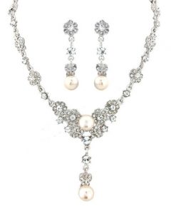 Butterfly Wedding Jewellery set vanessa