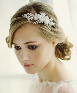 Floral Bridal Side Tiara