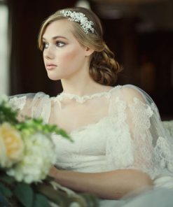 Floral Bridal Side Tiara
