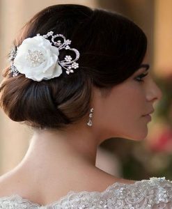Vintage Flower Wedding Hair Clip