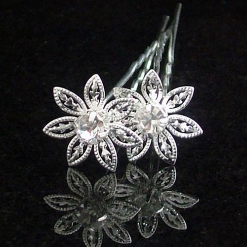 daisy wedding hair pins