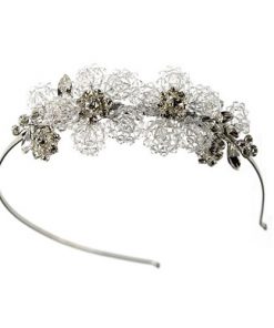 ellie K Elena vintage crystal side piece