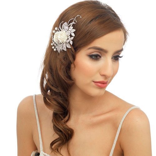 Floral Wedding Headpiece