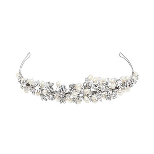 Freshwater Pearl Bridal Tiara - Marnie - Zaphira Bridal