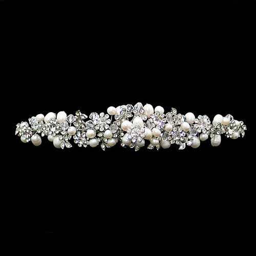 Freshwater Pearl Bridal Tiara