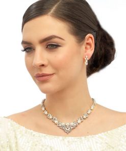 Crystal and Pearl Jewellery Set