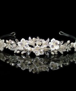 Petal Floral Wedding Tiara