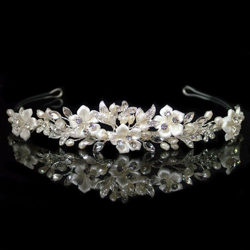 Petal Floral Wedding Tiara