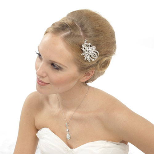 Petite Vintage Bridal Comb - Mimi