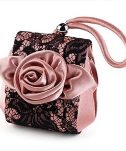 Satin and Lace Bridesmaids Bag