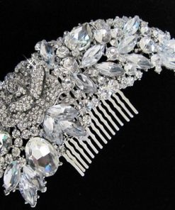 Crystal Hair Comb Lucia