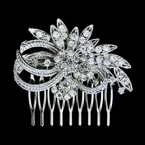 Petite Vintage Bridal Comb - Mimi