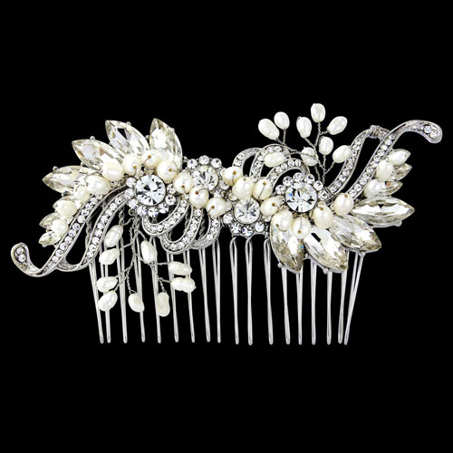 vintage wedding comb - mae