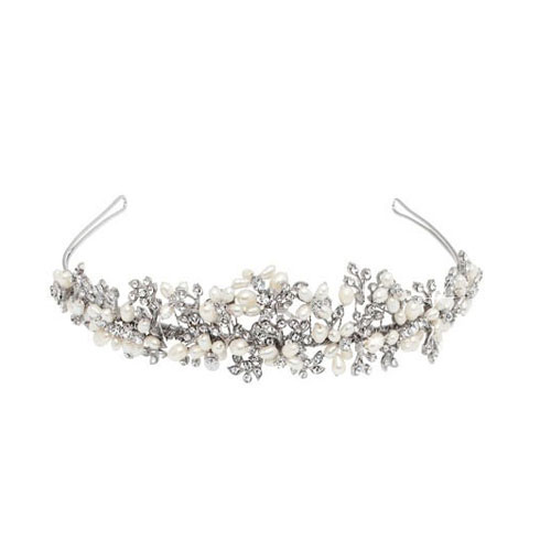 vintage pearl tiara tara by poirier