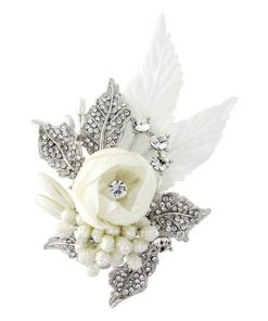 vintage floral bridal hair accessory