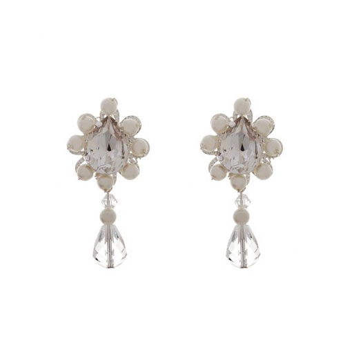 Zara Bridal Earrings by Starlet Jewellery