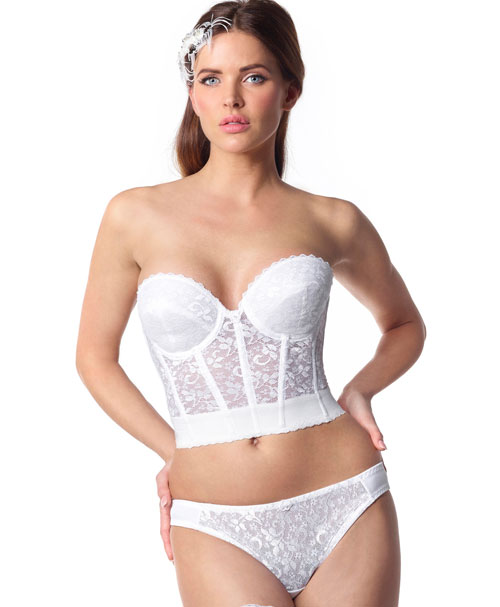 Carnival Lace Bridal Bustier 213