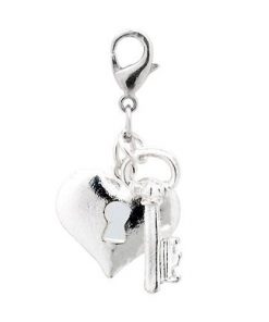 Lace Wedding Garter with Heart KB36