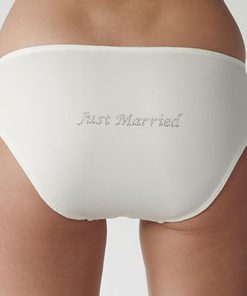Carnival Lace Wedding Briefs 3137 just married