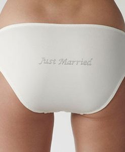Carnival Lace Wedding Briefs 3137 just married