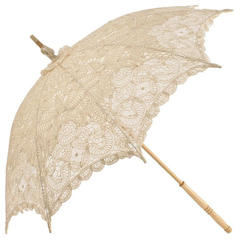 Emma Lace Wedding Parasol