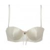 Bjem Ivory Silk Bridal Bra ZL11