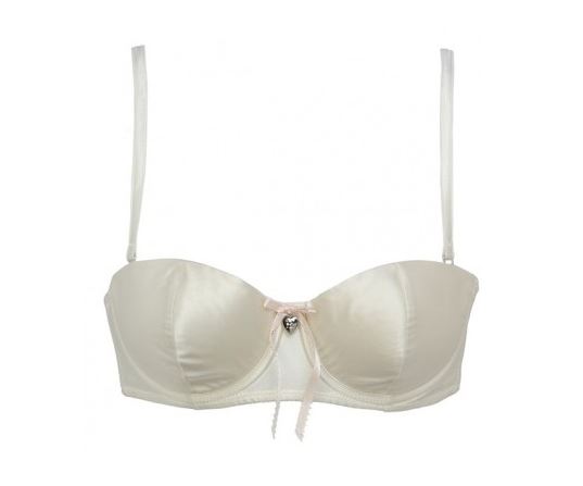 Bjem Ivory Silk Bridal Bra ZL11