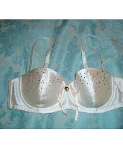 Bjem Silk Crystal Bridal Bra