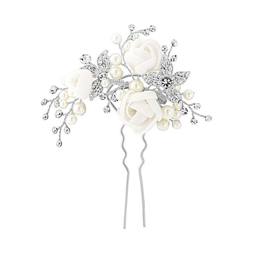 Flower Wedding Hair Pin clarissa