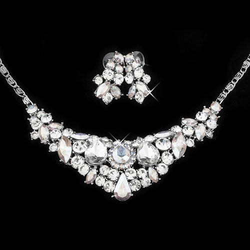 Crystal Bridal Jewellery Set