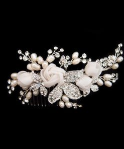 Floral Bridal Hair Comb