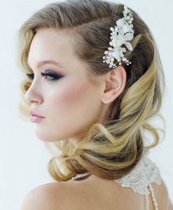 Floral Bridal Hair Comb