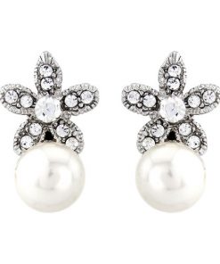 Pearl Elegance Wedding Earrings