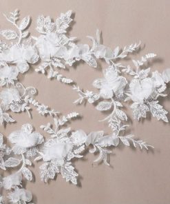 Floral Lace Wedding Veil S117