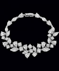Cubic Zirconia Wedding Bracelet