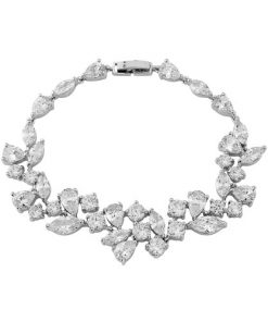 Cubic Zirconia Wedding Bracelet