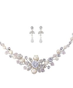 crystal wedding jewellery