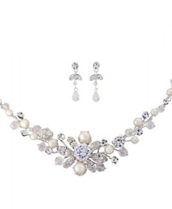 crystal wedding jewellery