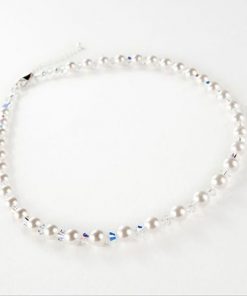Swarovski AB Crystal and Pearl Jewellery Set